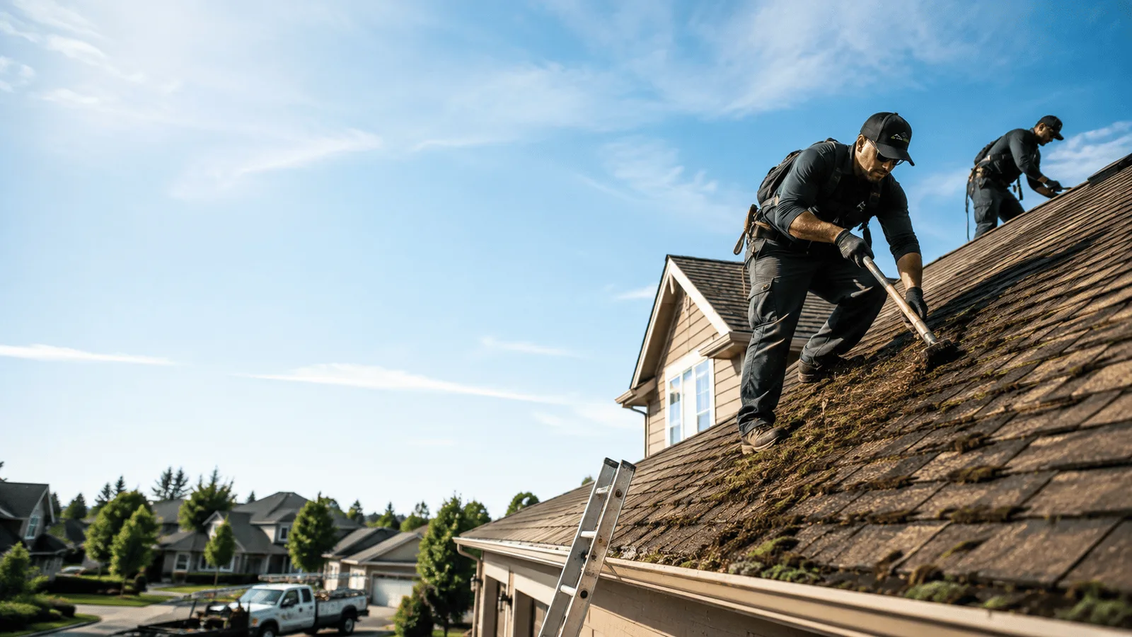 Roof Moss Removal in Pipestone, MN near me
